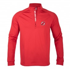 Кофта на короткой молнии New Jersey Devils Levelwear Calibre Icon Mantra - Red