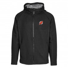 Толстовка на молнии New Jersey Devils Levelwear Durham Insignia - Black