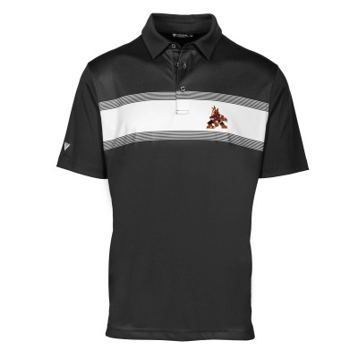Поло Arizona Coyotes Levelwear Exert - Black
