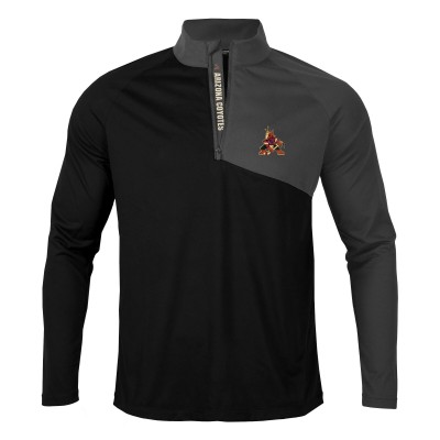 Кофта на молнии Arizona Coyotes Levelwear Pinnacle Icon Mantra - Black/Charcoal