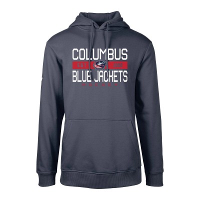 Толстовка Columbus Blue Jackets Levelwear Podium Dugout Fleece - Navy