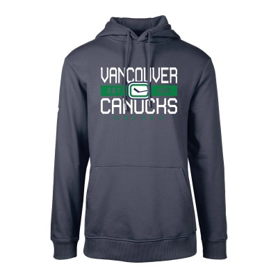 Толстовка Vancouver Canucks Levelwear Podium Dugout Fleece - Navy