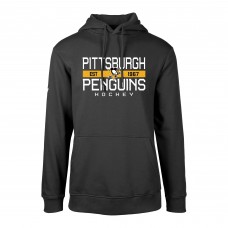 Толстовка Pittsburgh Penguins Levelwear Podium Dugout Fleece - Black