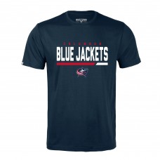 Футболка Columbus Blue Jackets Levelwear Logo Richmond - Navy