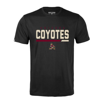 Футболка Arizona Coyotes Levelwear Logo Richmond - Black