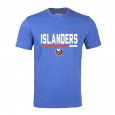 New York Islanders Levelwear Logo Richmond T-Shirt - Heather Royal