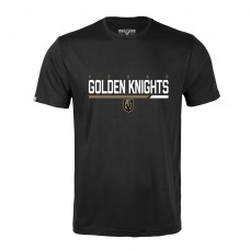 Футболка Vegas Golden Knights Levelwear Logo Richmond - Black