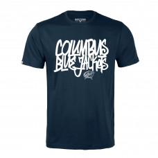Футболка Columbus Blue Jackets Levelwear Richmond Graffiti - Navy