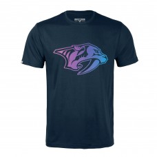 Nashville Predators Levelwear Richmond Iridescent T-Shirt - Navy