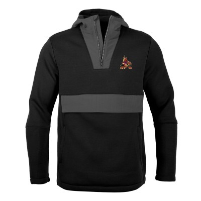 Толстовка на короткой молнии Arizona Coyotes Levelwear Ruckus - Black