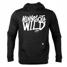 Толстовка с капюшоном Minnesota Wild Levelwear Thrive Graffiti - Black