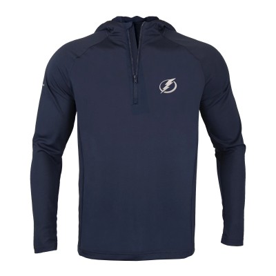 Толстовка на короткой молнии Tampa Bay Lightning Levelwear Zander Insignia Core - Navy