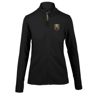 Кофта на молнии Vegas Golden Knights Levelwear Womens Alyssa Icon Mantra - Black