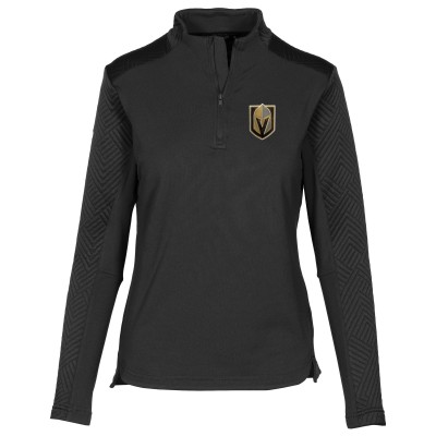 Кофта на молнии Vegas Golden Knights Levelwear Womens Daybreak Quilted - Black
