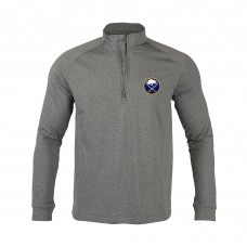 Buffalo Sabres Levelwear Youth Cali Insignia Quarter-Zip Pullover Top - Heather Charcoal