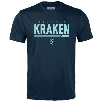 Футболка Seattle Kraken Levelwear Youth Little Richmond - Navy