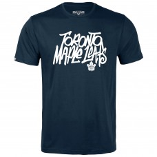 Toronto Maple Leafs Levelwear Youth Little Richmond Graffiti T-Shirt - Navy