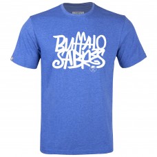 Buffalo Sabres Levelwear Youth Little Richmond Graffiti T-Shirt - Heather Royal