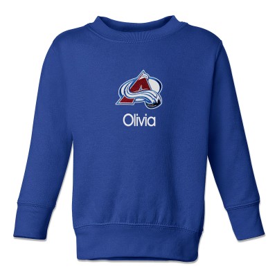 Кофта Toddler Colorado Avalanche Royal Personalized