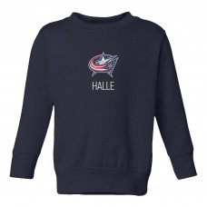 Toddler Columbus Blue Jackets Navy Personalized Pullover Sweatshirt Toddler Columbus Blue Jackets Navy Personalized Pullover Sweatshirt