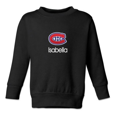 Кофта Toddler Montreal Canadiens Black Personalized