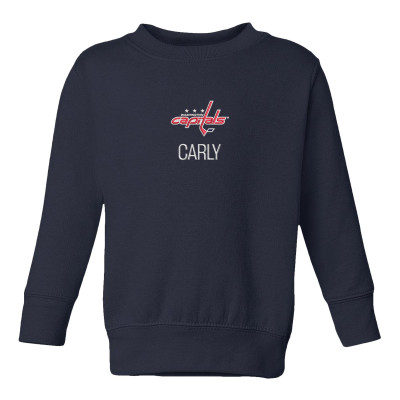 Детская Именная свитшот Washington Capitals Navy Pullover