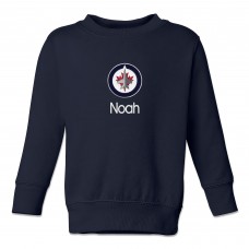Кофта Toddler Winnipeg Jets Navy Personalized