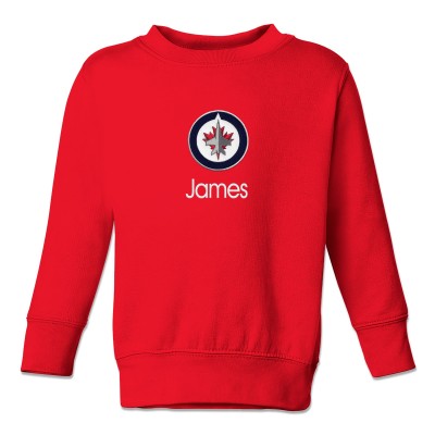Кофта Toddler Winnipeg Jets Red Personalized