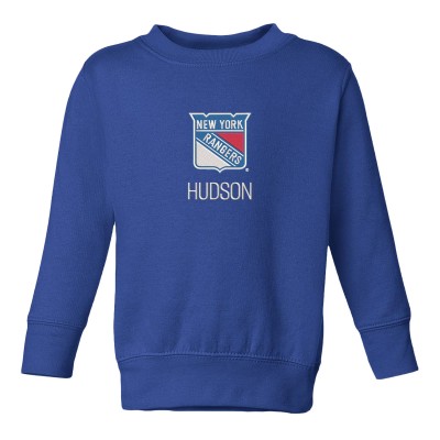 Кофта Toddler New York Rangers Blue Personalized