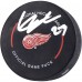 Шайба с автографом Lucas Raymond Detroit Red Wings Fanatics Authentic Official Team
