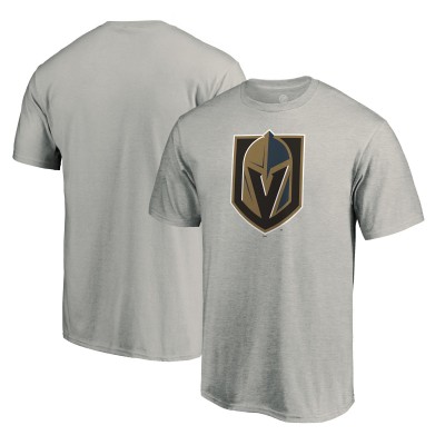 Футболка Vegas Golden Knights Primary Logo - Heather Gray