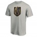 Футболка Vegas Golden Knights Primary Logo - Heather Gray