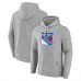 Толстовка New York Rangers Primary Team Logo - Gray