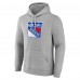 Толстовка New York Rangers Primary Team Logo - Gray