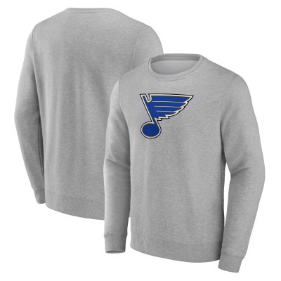 Кофта St. Louis Blues Primary Logo Fleece - Gray