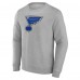 Кофта St. Louis Blues Primary Logo Fleece - Gray