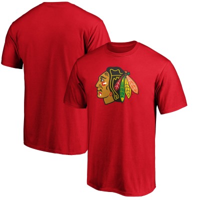 Футболка Chicago Blackhawks Primary Logo Team - Red