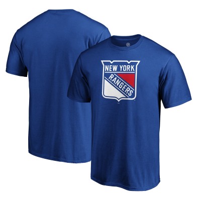 New York Rangers Blue Primary Logo T-Shirt
