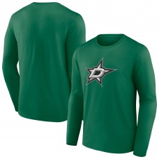 Футболка с длинным рукавом Dallas Stars Primary Logo Team - Kelly Green
