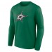 Футболка с длинным рукавом Dallas Stars Primary Logo Team - Kelly Green