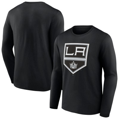 Футболка с длинным рукавом Los Angeles Kings Primary Logo Team - Black