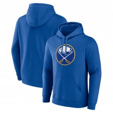 Buffalo Sabres Royal Primary Team Logo Pullover Hoodie