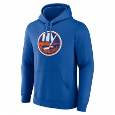 New York Islanders Royal Primary Team Logo Pullover Hoodie