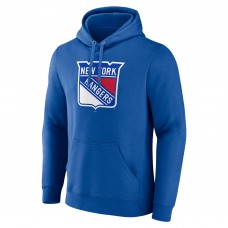 New York Rangers Blue Primary Team Logo Pullover Hoodie New York Rangers Blue Primary Team Logo Pullover Hoodie