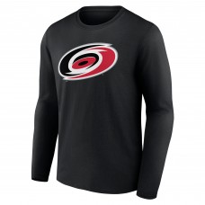 Футболка с длинным рукавом Carolina Hurricanes Primary Logo Team - Black
