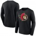 Футболка с длинным рукавом Ottawa Senators Primary Logo Team - Black