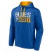Толстовка St. Louis Blues Fanatics Close Shave - Heather Blue