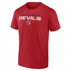 Футболка New Jersey Devils Barnburner - Red
