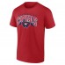 Набор футболка и футболка с длинным рукавом Washington Capitals Bottle Rocket - Navy/Red