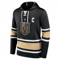 Толстовка Mark Stone Vegas Golden Knights Fanatics Name & Number Lace-Up - Black